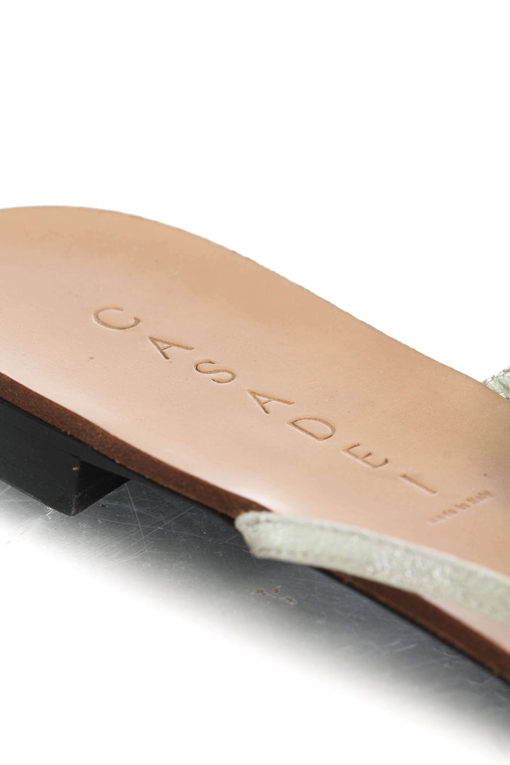 Zapato Casadei gris, detalle 5 – ClosetRehab