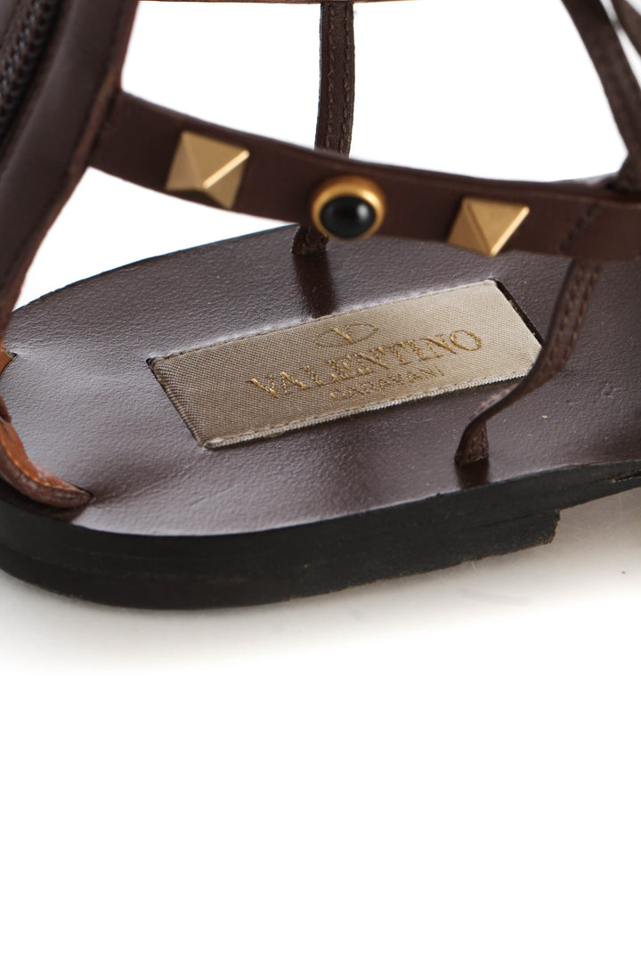 Zapato Valentino café, detalle 11 – ClosetRehab
