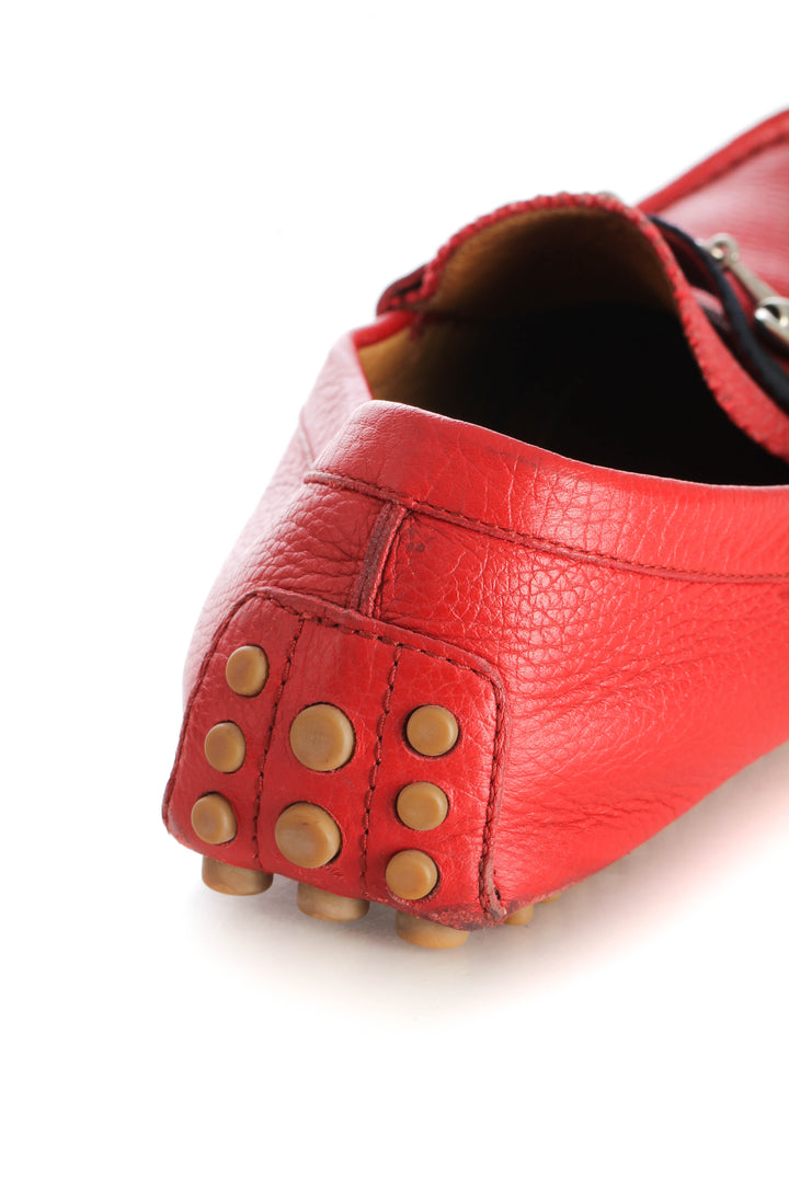 Zapato Gucci rojo, detalle 7 – ClosetRehab