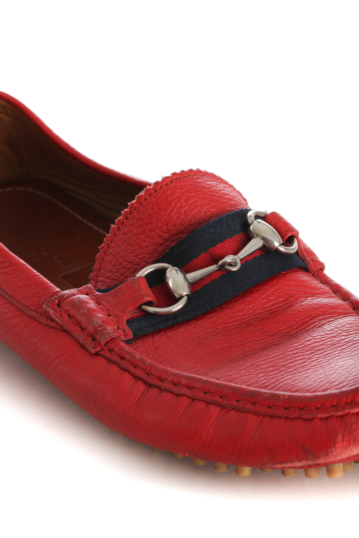 Zapato Gucci rojo, detalle 9 – ClosetRehab