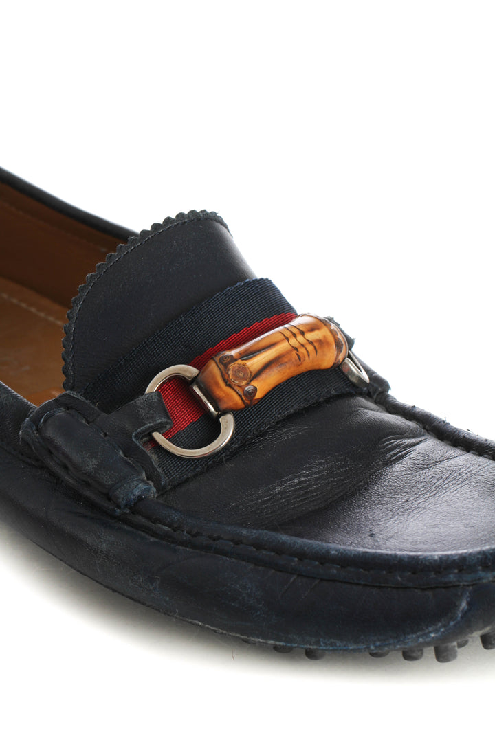 Zapato Gucci azul, detalle 8 – ClosetRehab