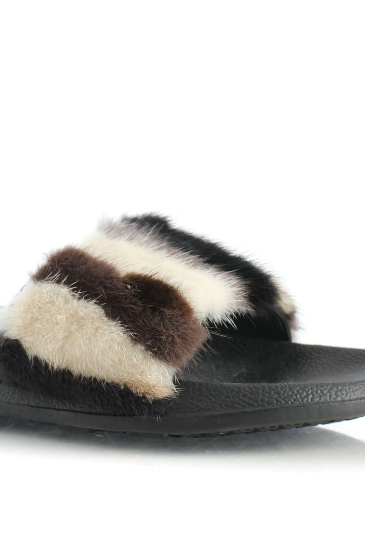 Zapato café y negro, detalle 7 – ClosetRehab