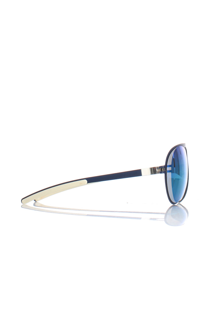 Lentes Mykita azul, vista lateral – ClosetRehab
