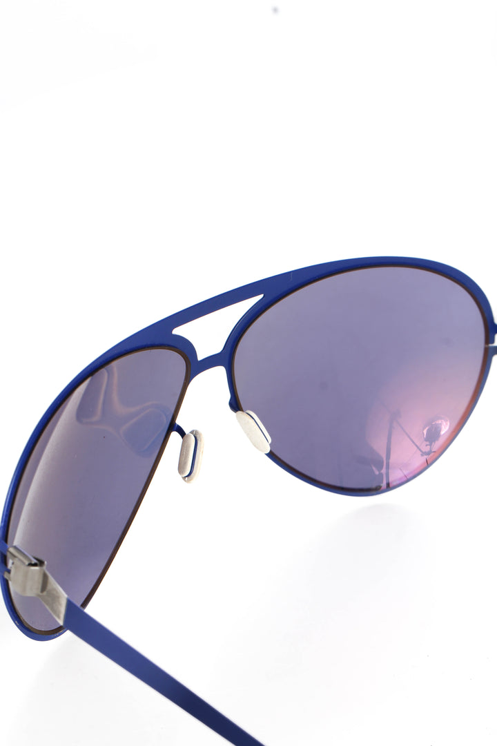 Lentes Mykita azul, vista lateral – ClosetRehab