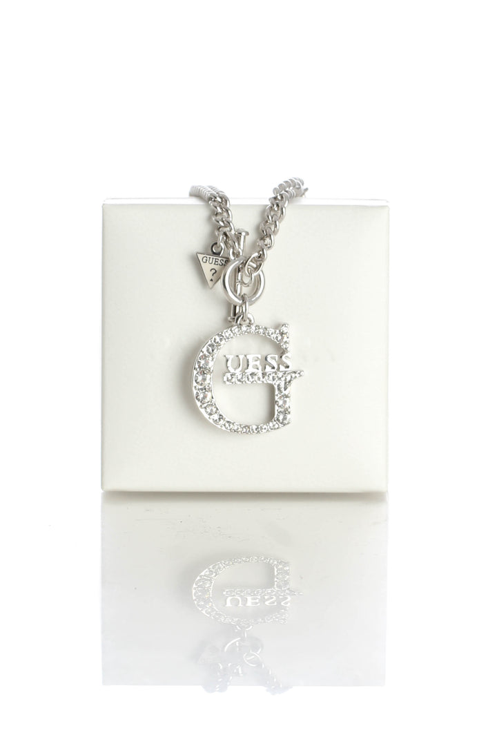 Collar Guess NWT gris, vista frontal – ClosetRehab