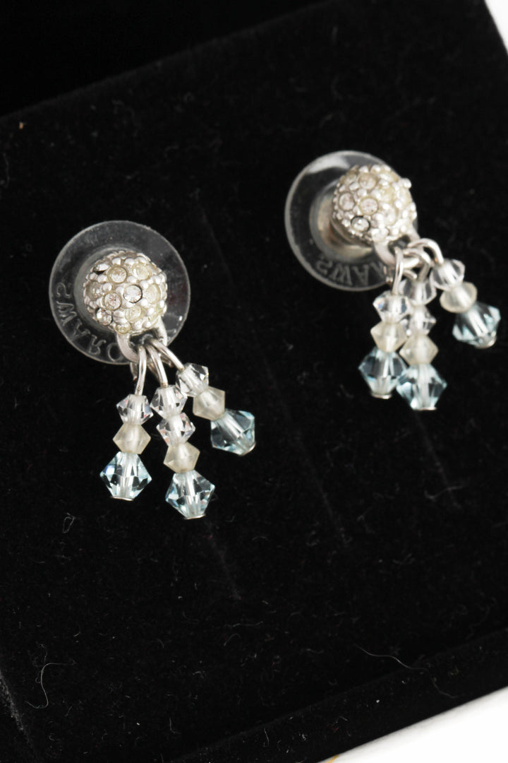 Aretes Swarovski, vista posterior – ClosetRehab