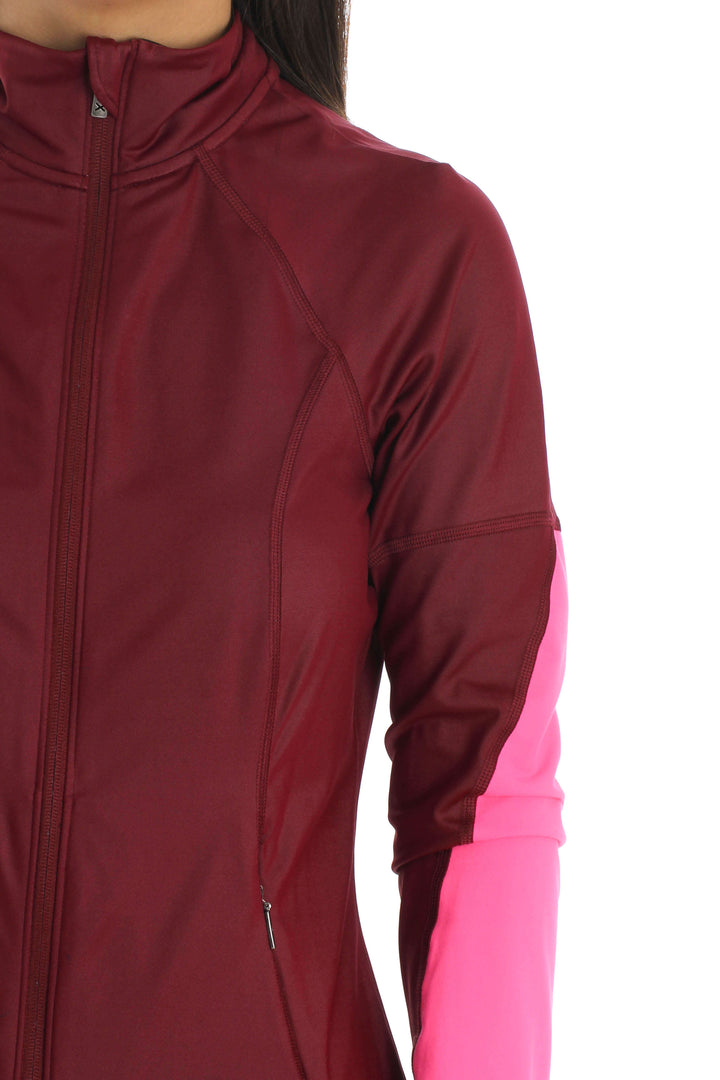 Chamarra VSX rosa, vista lateral – ClosetRehab
