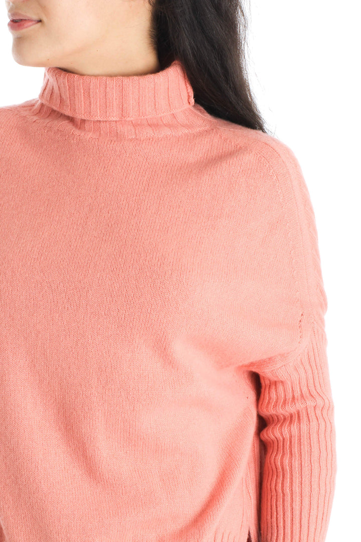 Suéter Ambrosi rosa, vista lateral – ClosetRehab