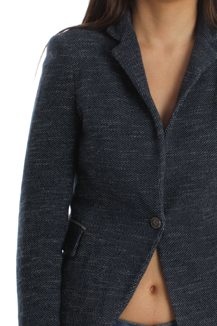 Saco Zara gris, vista lateral – ClosetRehab