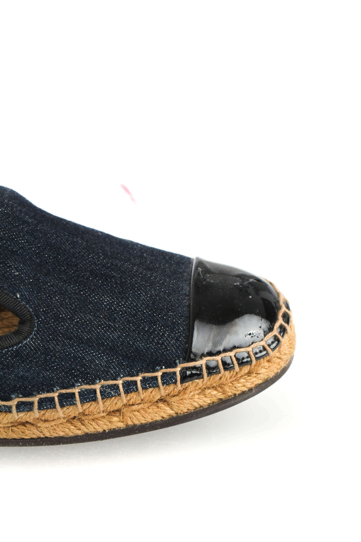Zapato Fendi azul, detalle 7 – ClosetRehab