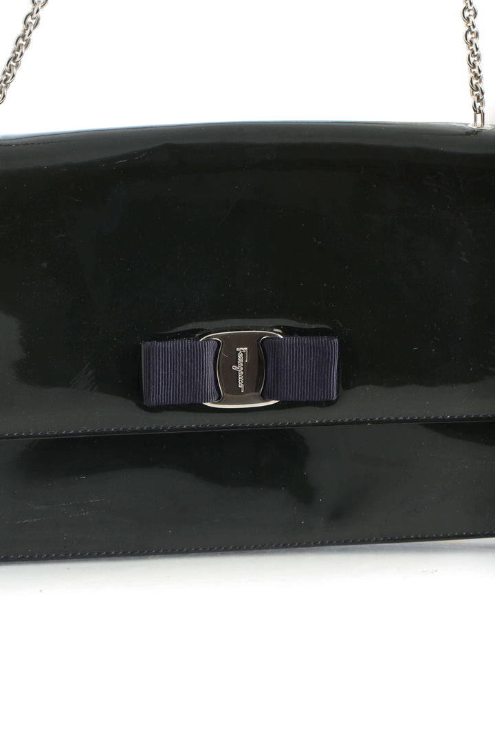 Bolsa Salvatore Ferragamo azul, detalle 6 – ClosetRehab