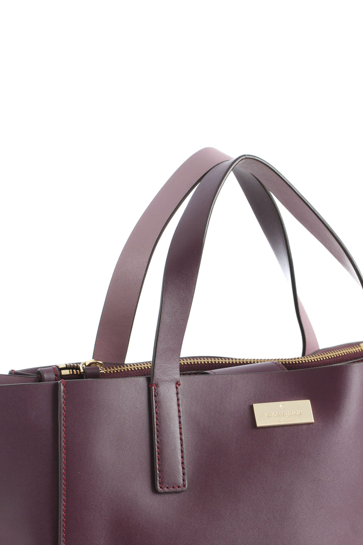 Bolsa Kate Spade morado, detalle 7 – ClosetRehab