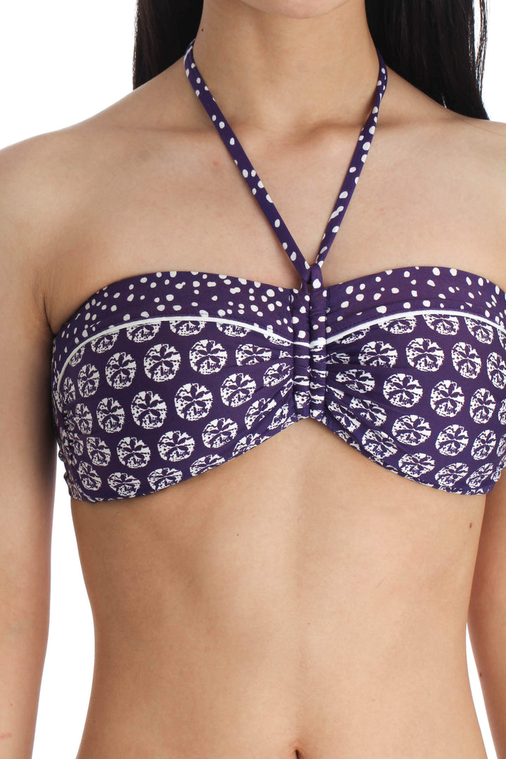 Traje de baño La Blanca morado, vista lateral – ClosetRehab