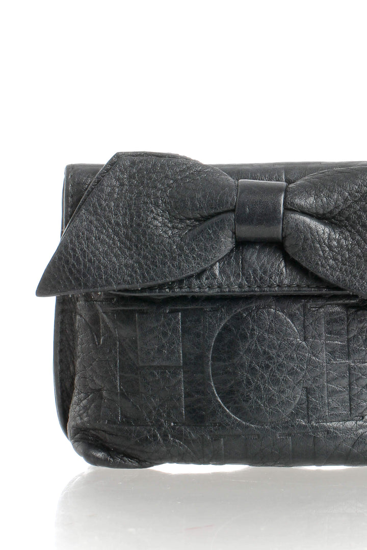 Cartera Carolina Herrera negro, detalle 5 – ClosetRehab