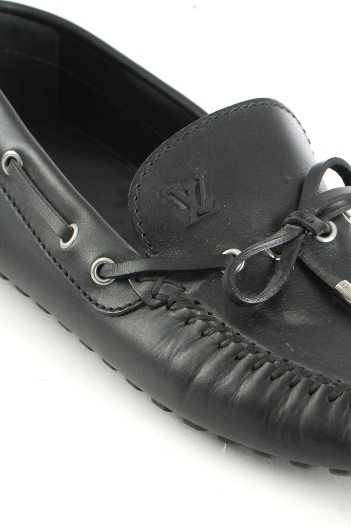 Zapato Louis Vuitton negro, detalle 7 – ClosetRehab