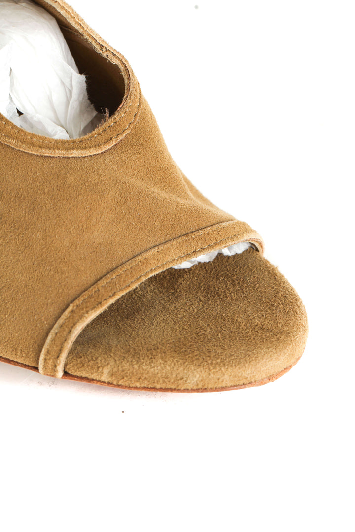 Zapato Aquazzura café, detalle 9 – ClosetRehab