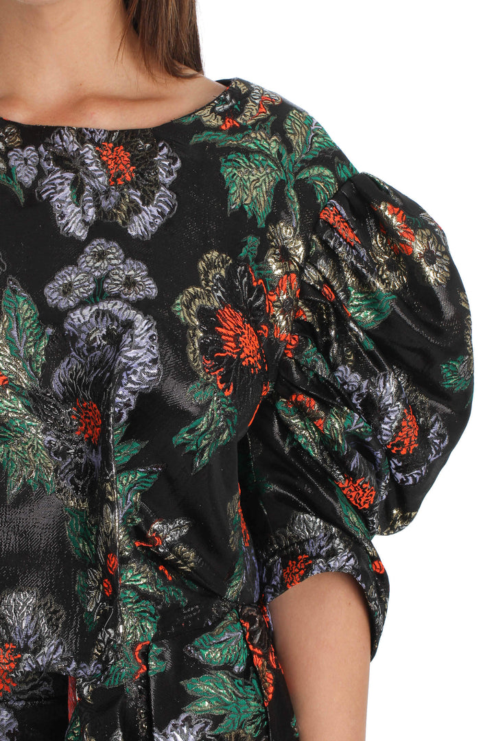 Conjunto Sandra Weil estampado y negro, detalle 5 – ClosetRehab