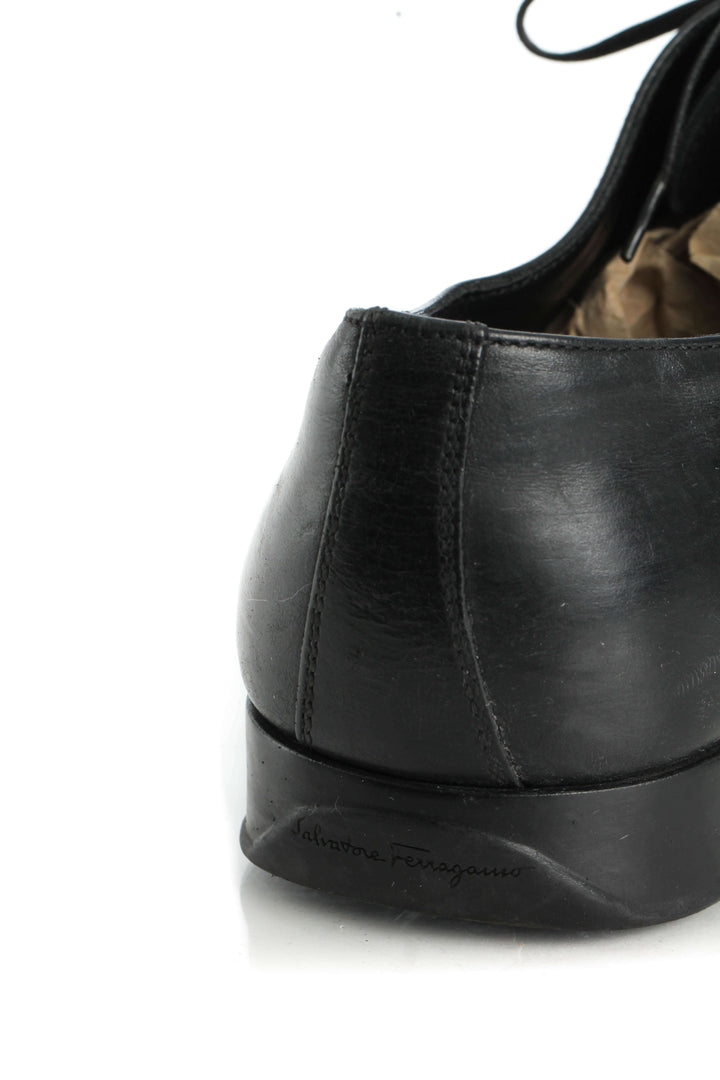 Zapato Salvatore Ferragamo negro, detalle 7 – ClosetRehab