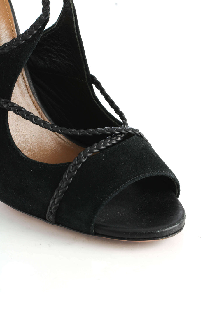 Zapato Aquazzura negro, detalle 8 – ClosetRehab