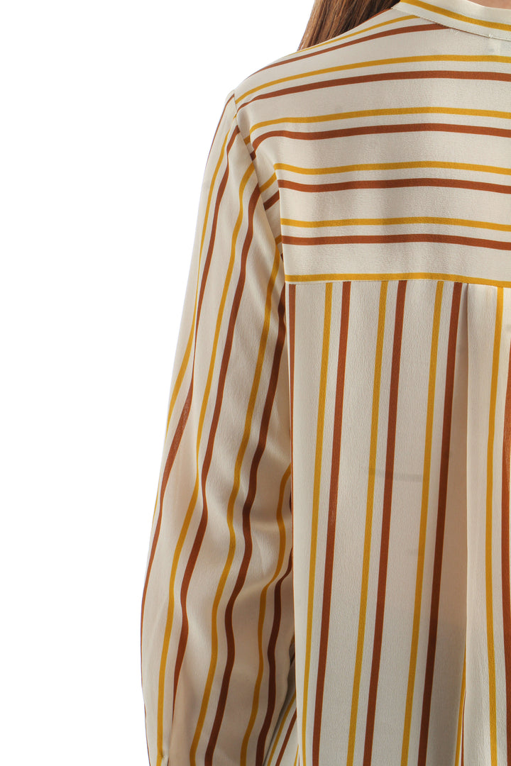 Blusa Ambrosia amarillo, vista lateral – ClosetRehab