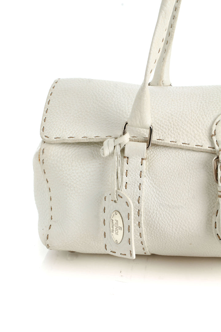 Bolsa Fendi blanco, detalle 5 – ClosetRehab
