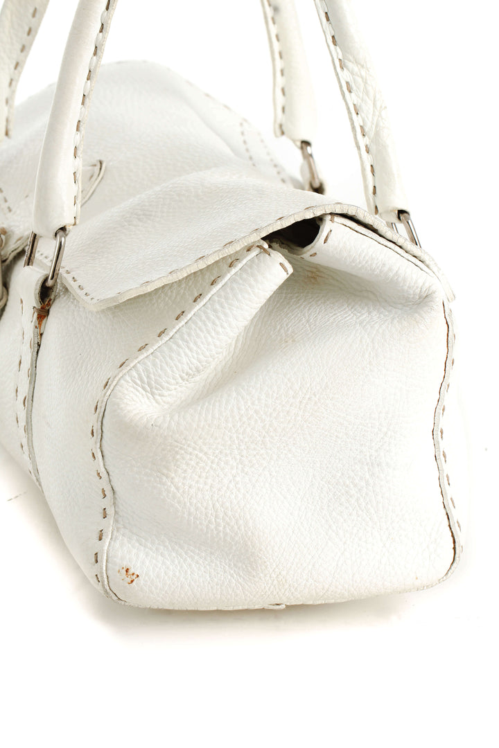 Bolsa Fendi blanco, detalle 6 – ClosetRehab