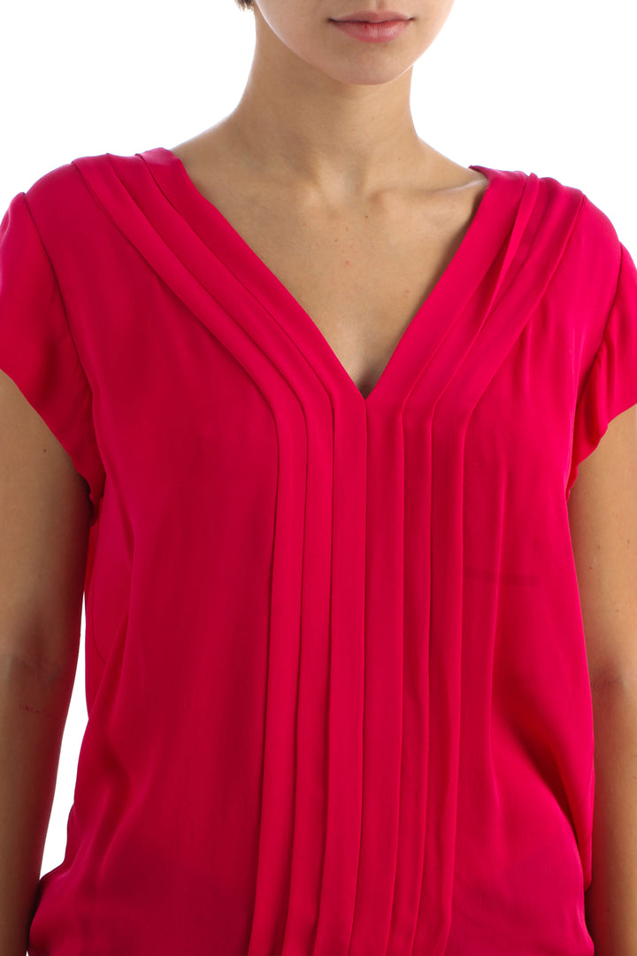 Blusa Joie rosa, vista lateral – ClosetRehab