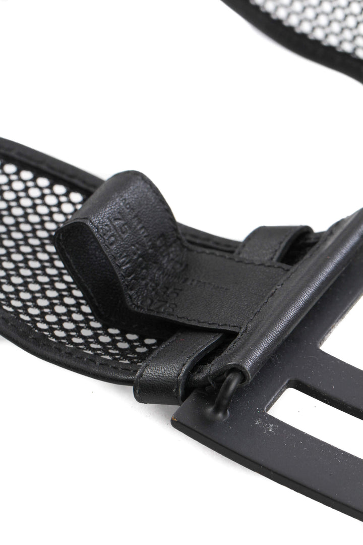 Cinturón Fendi negro, detalle – ClosetRehab