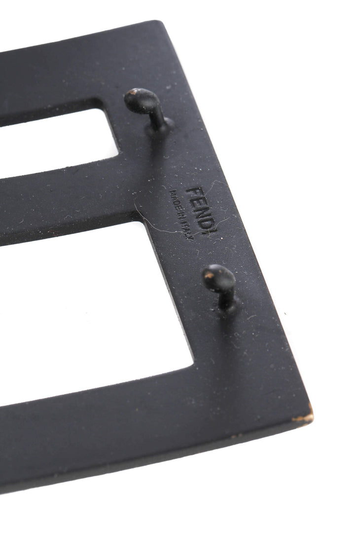 Cinturón Fendi negro, detalle 5 – ClosetRehab