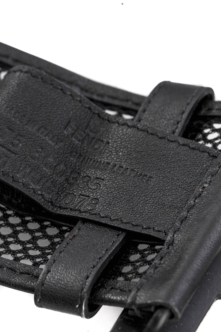 Cinturón Fendi negro, detalle 6 – ClosetRehab