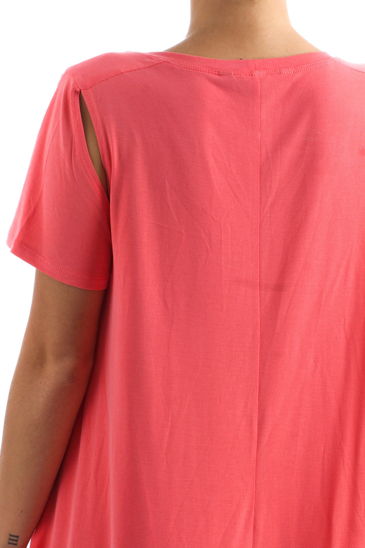 Vestido BCBG Maxazria rosa, detalle – ClosetRehab