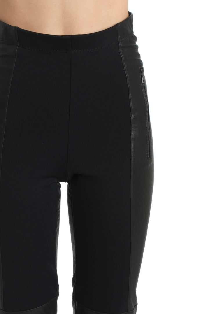 Pantalón BCBG Maxazria NWT negro, vista lateral – ClosetRehab