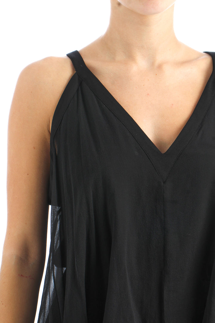Pantalón Kobi Halferin negro, vista lateral – ClosetRehab