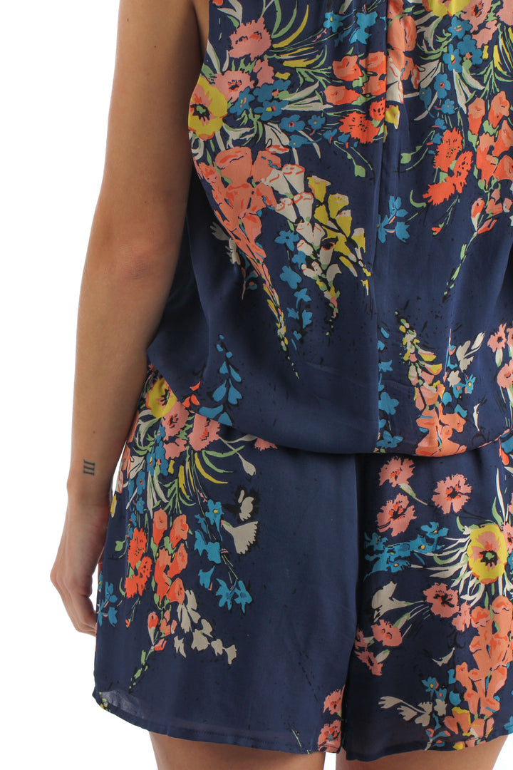 Vestido Joie azul, detalle 5 – ClosetRehab