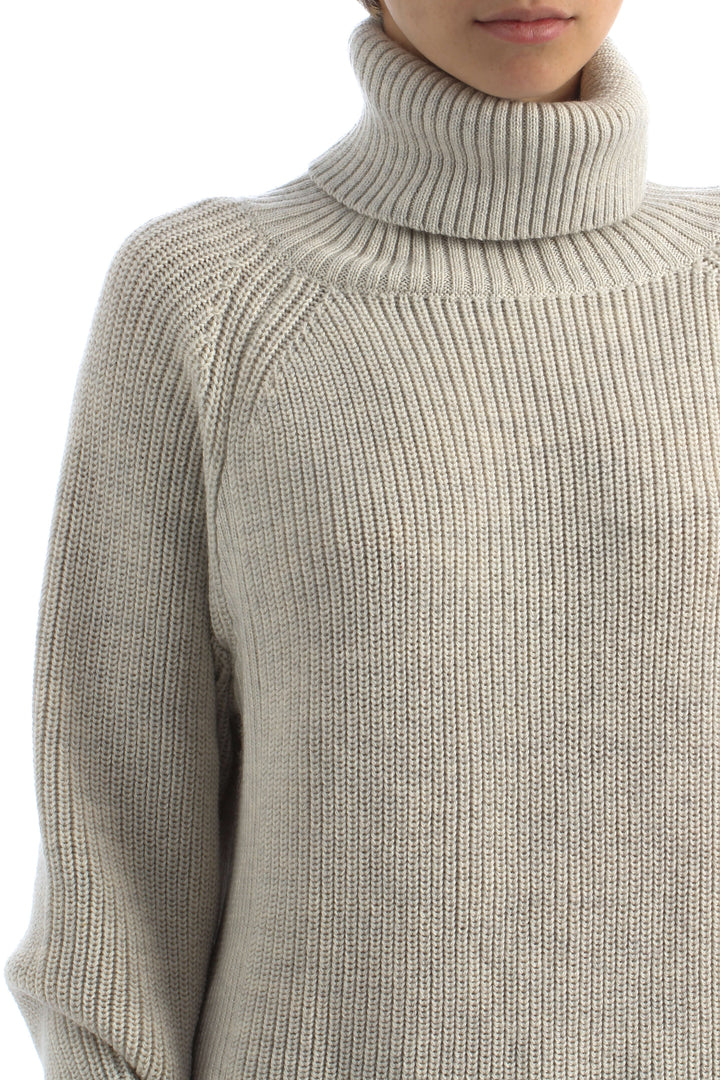 Suéter Wilfred Free beige, vista lateral – ClosetRehab