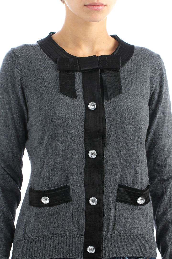 Abrigo Milly gris, vista lateral – ClosetRehab