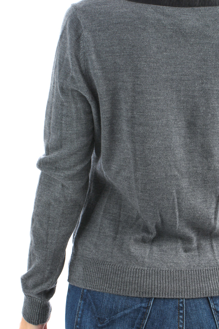 Abrigo Milly gris, detalle – ClosetRehab