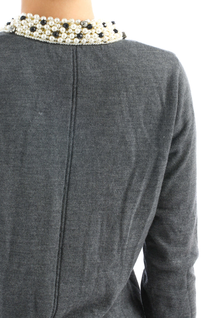 Abrigo Milly gris, detalle – ClosetRehab