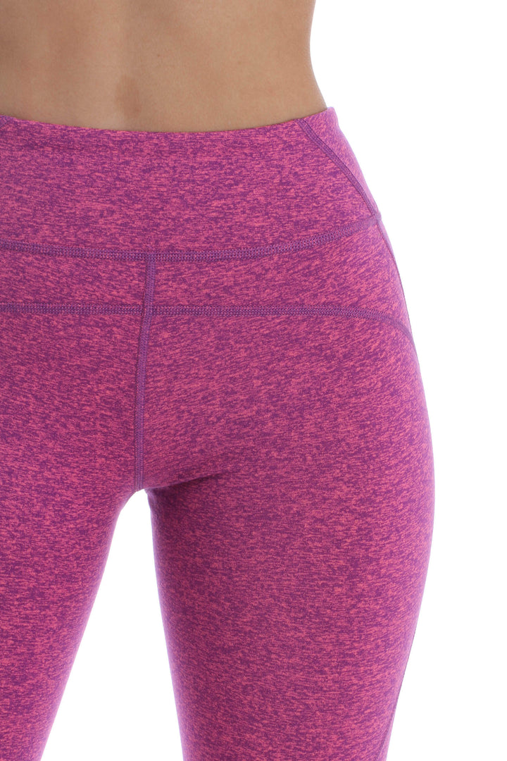 Pantalón Zella estampado y rosa, vista lateral – ClosetRehab