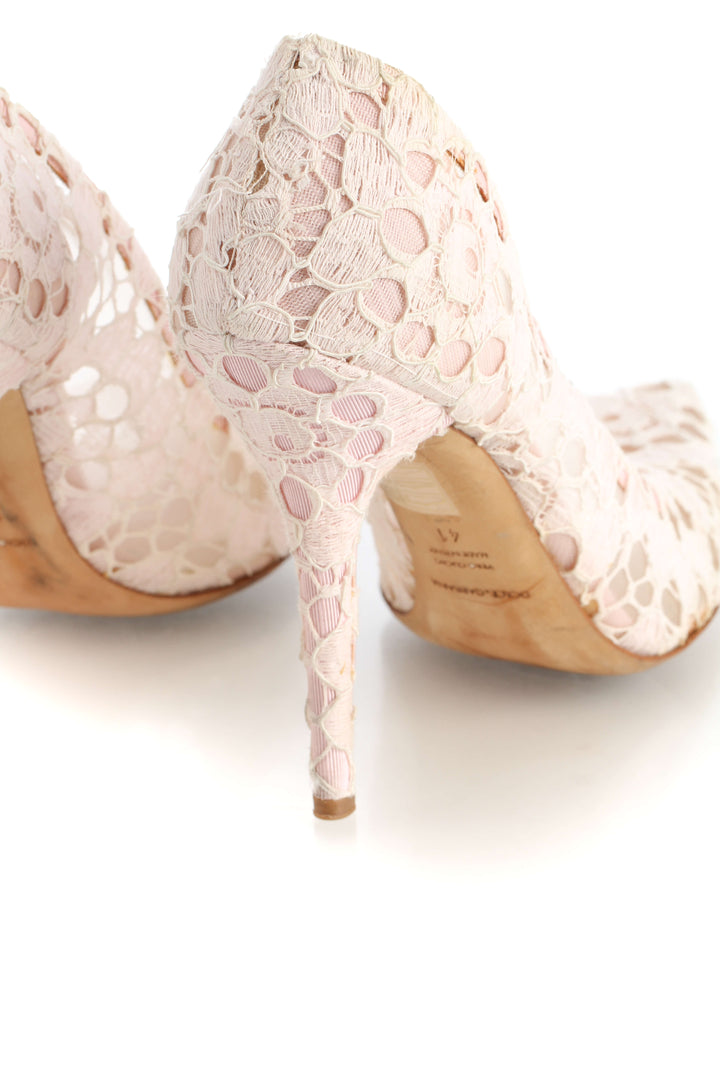 Zapato Dolce & Gabbana rosa, detalle 7 – ClosetRehab