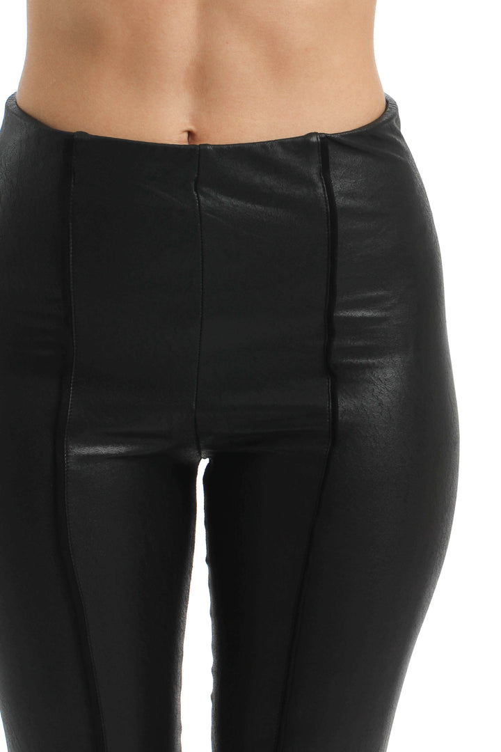 Pantalón BCBG Maxazria negro, vista lateral – ClosetRehab
