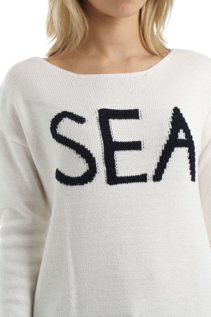 Blusa Loft blanco, vista lateral – ClosetRehab