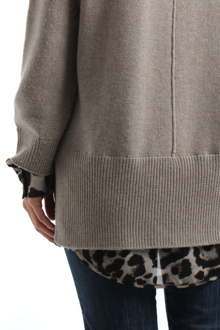 Blusa Brochu Walker gris, detalle 5 – ClosetRehab