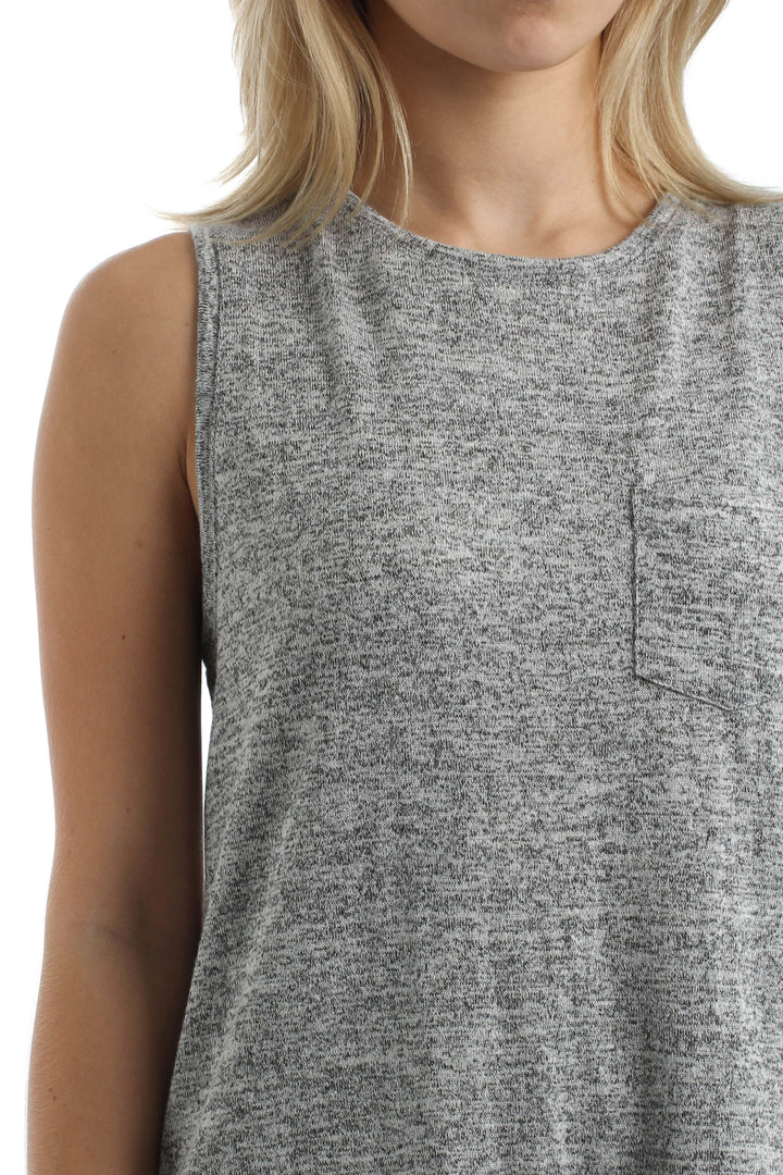 Blusa A New Day gris, vista lateral – ClosetRehab