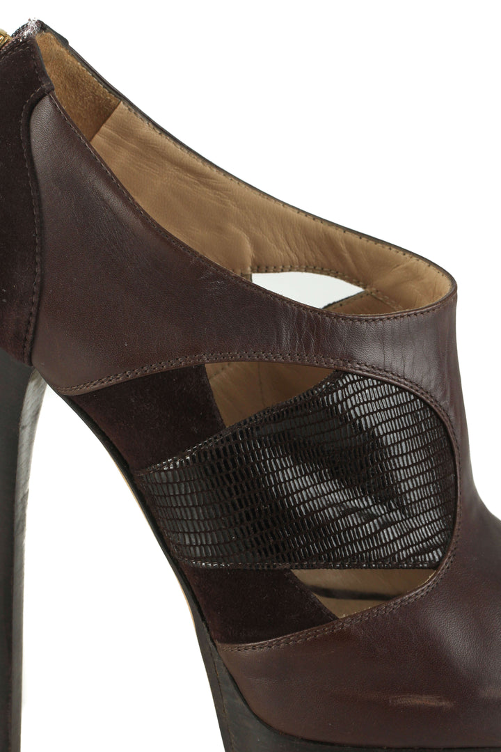 Zapato Fendi café, detalle 9 – ClosetRehab
