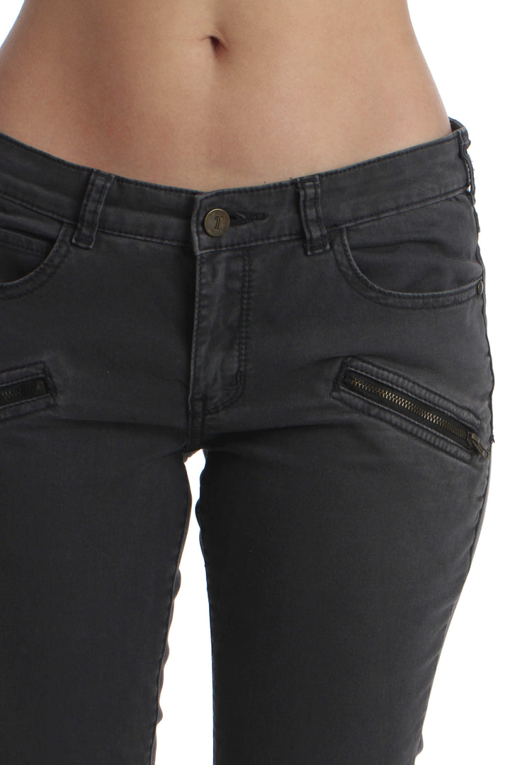 Jeans Pilcro gris, vista lateral – ClosetRehab