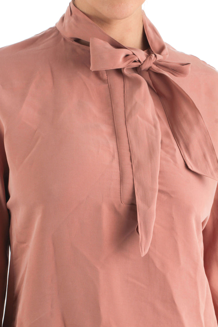 Blusa Club Monaco rosa, vista posterior – ClosetRehab