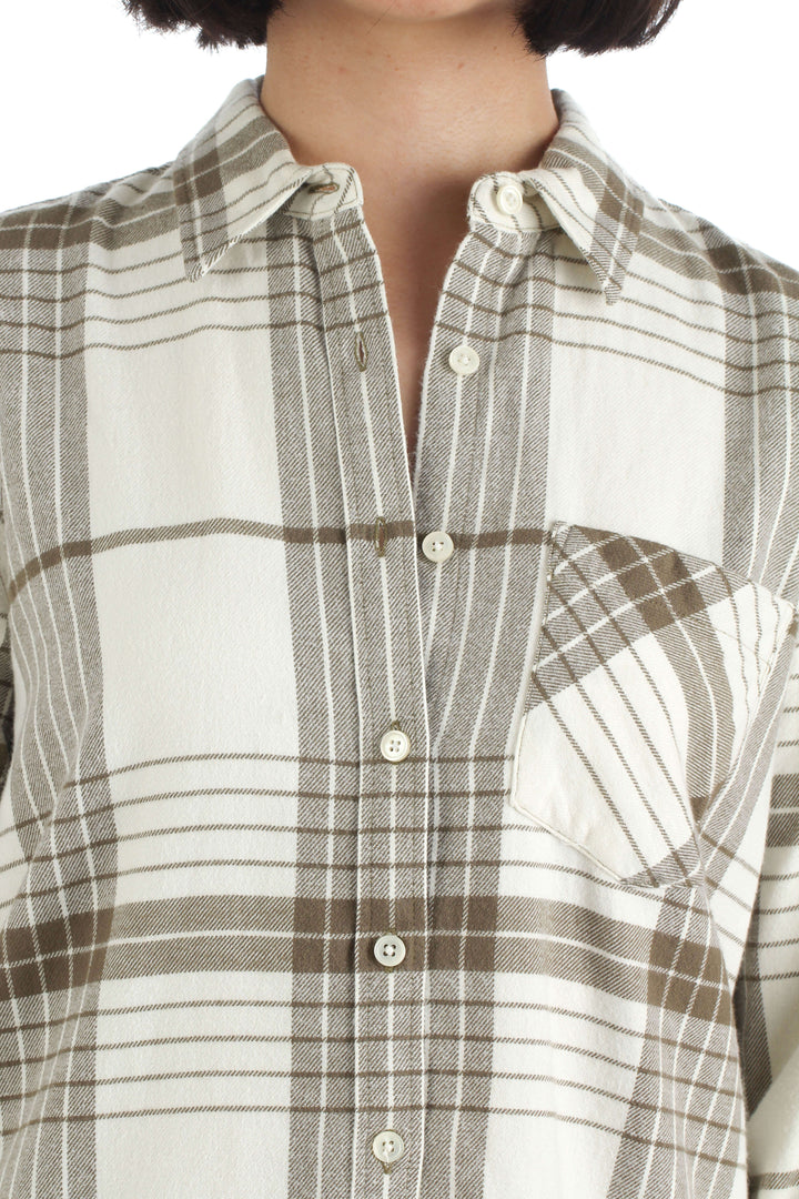 Blusa Banana Republic verde, vista lateral – ClosetRehab