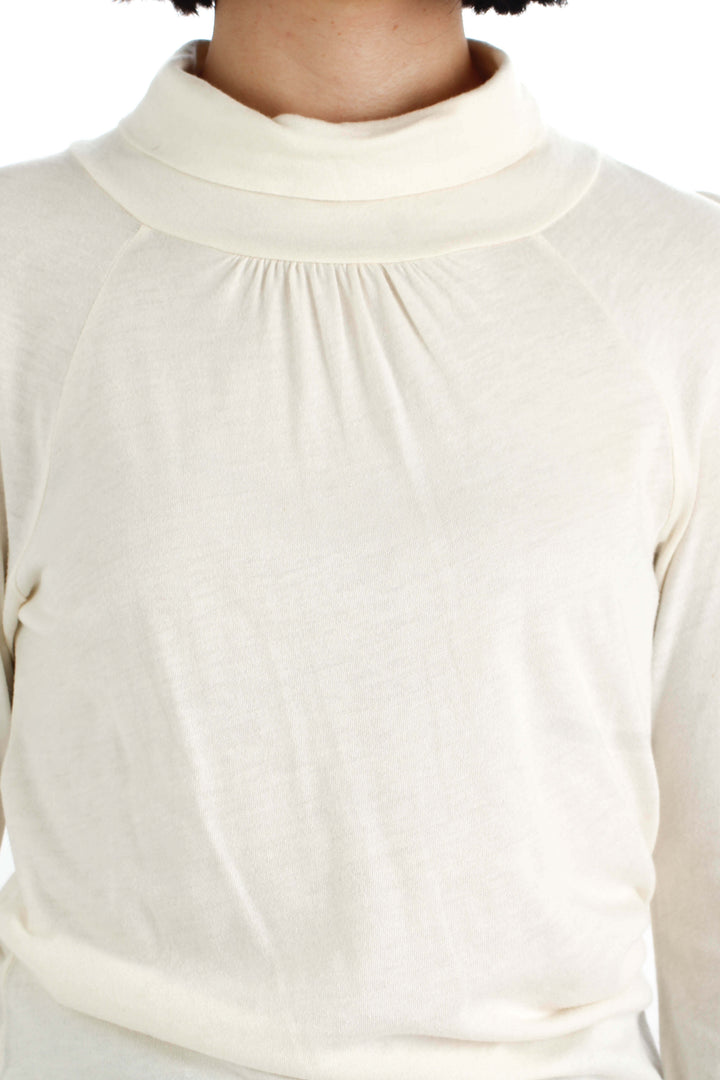 Blusa Juicy Couture beige, vista lateral – ClosetRehab