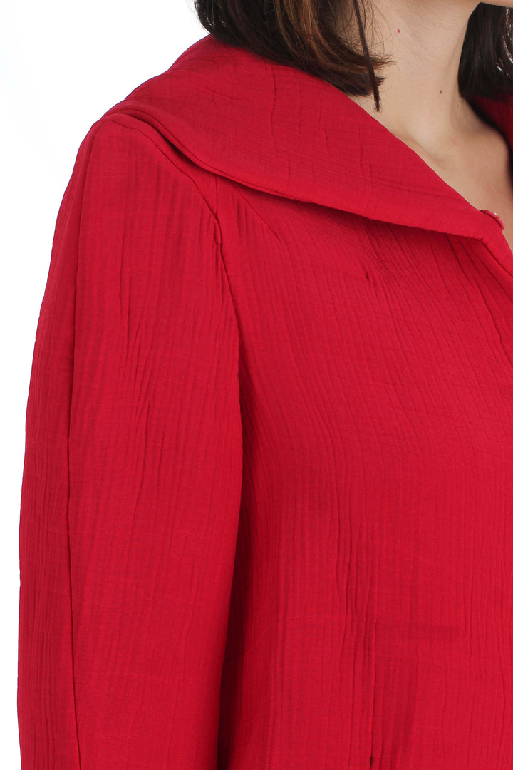 Abrigo Marni rosa, vista lateral – ClosetRehab